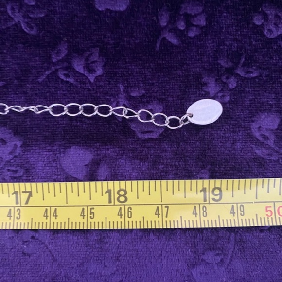 Vintage Pear Shaped Green Rhinestones and Cubic Zirconia Necklace - Picture 6 of 6